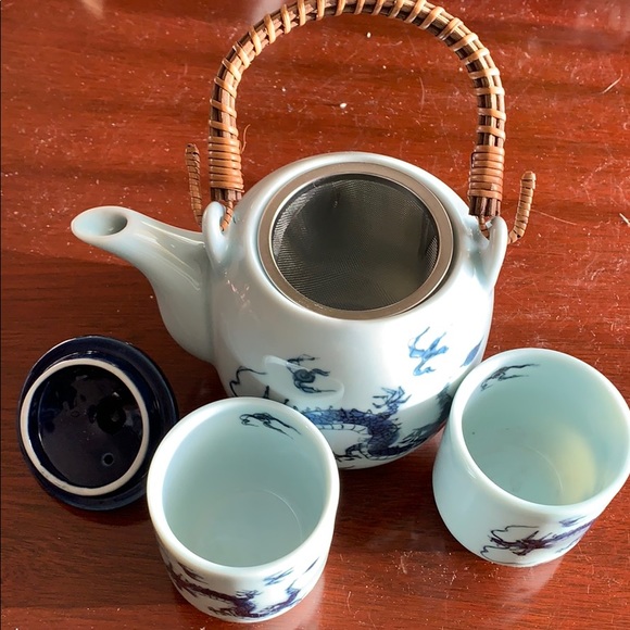 Japanese Teapot Set - Picture 2 of 3